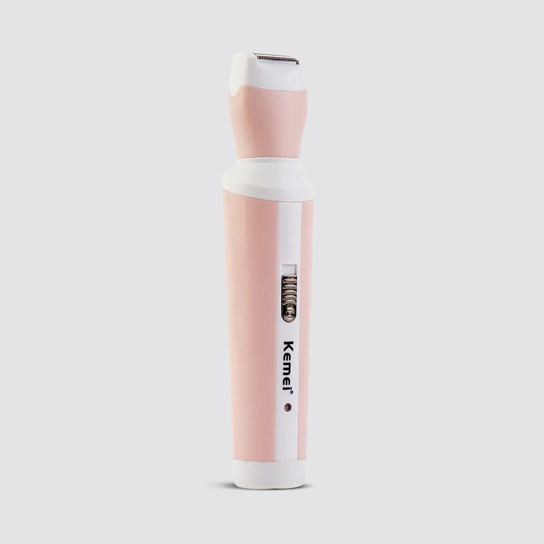 Kemei 4-in-1 Rechargeable Ladies Epilator & Hair Remover – Model 3024
